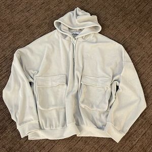 Adika light sage corduroy cargo hoodie size woman’s XL. Can fit a L as well